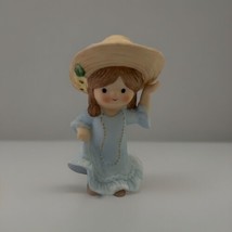 Enesco Country Cousins Playing Dress Up 1984 Figurine Sarah Dressed As Mom  Vtg - $2.89