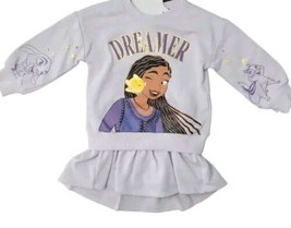 Disney ~ Wish ~ Dreamer ~ Two (2) Piece Skort Set ~ Sweatshirt ~ Skort ~ Size 4T - £18.38 GBP