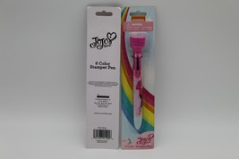 Lot of 2 New Sealed Nickelodeon Jojo Siwa SIX (6) Color Stamp Pens - £9.36 GBP