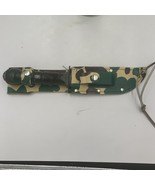 Vintage 420 Survival Knife W/sheath/stone/survival kit/compass Made in T... - $16.15