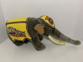 The Greatest Show on Earth King Tusk largest mammal plush toy circus ele... - $13.50