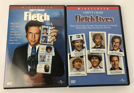 FLETCH/ Fletch Lives Dvd Lot Chevy Chase Widescreen Mint Discs Guaranteed - £10.97 GBP