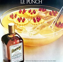 Cointreau Liqueur Holiday Le Punch 1979 Advertisement Distillery Alcohol... - $29.99