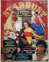 Stardust May 1989 Jackie Shroff Jeetendra Ektaa Bindiya Chunky Ektaa Anupam Kher - £29.88 GBP