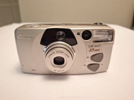 Canon SURE SHOT Zoom 85 35mm SLR Film Camera  - £46.60 GBP