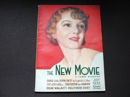 The New Movie - Featuring a Gorgeous Helen Hayes Cover-July 1932, Magazine. - £55.39 GBP