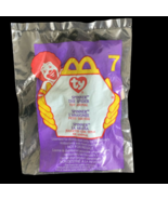 Vintage Mcdonalds Slither the Snake Ty Beanie # 2 Happy Meal Toy NIP Yea... - $18.15