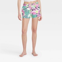 NWT Colsie Women&#39;s Tie-Dye Elastic Waist Cut-off Fleece Shorts, XS - $9.99