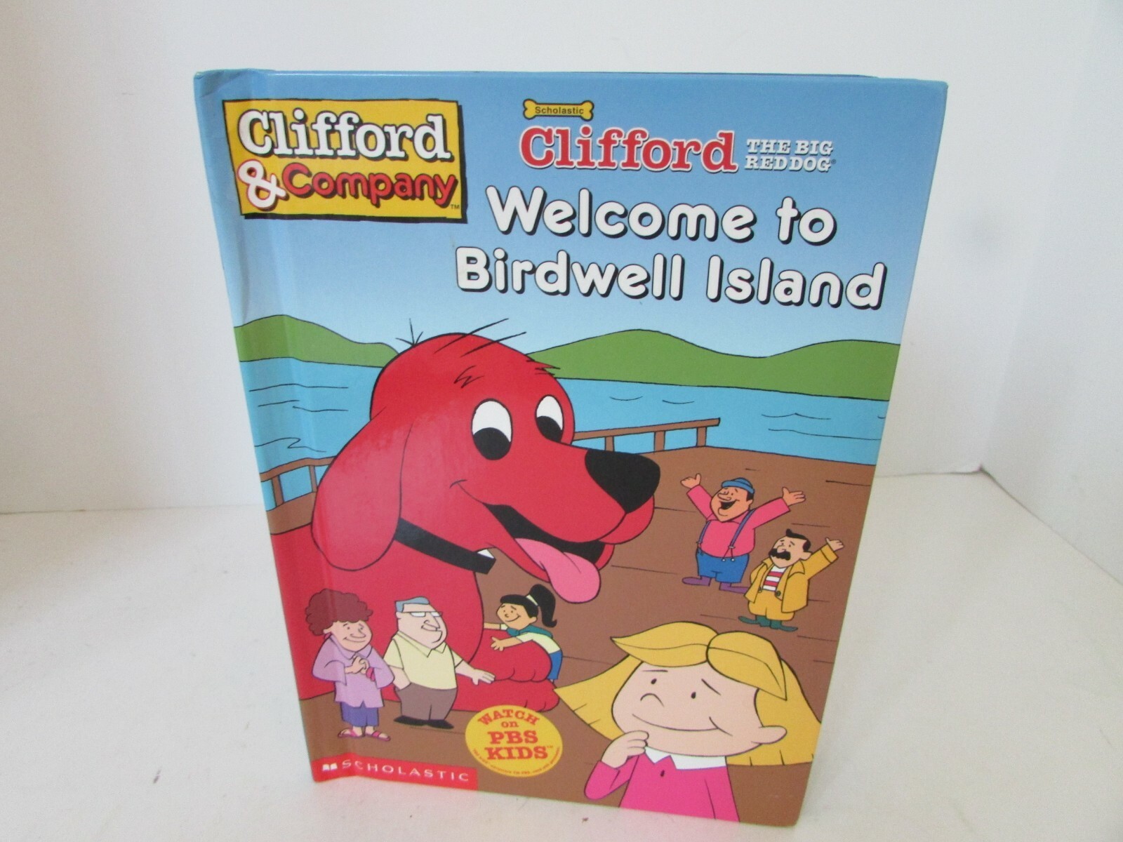 SCHOLASTIC CLIFFORD &amp; CO WELCOME TO BIRDWELL ISLAND HARDCOVER CHILDRENS ... - $2.92