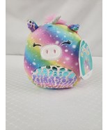 Squishmallow 5&quot; Prim Unicorn Rainbow Striped Marshmallow Soft Plush - €15,87 EUR