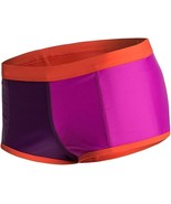 ROXY Juniors Go Shorty Réversible Bikini Bas, Orange / Violet, Petit - $455.40 MXN