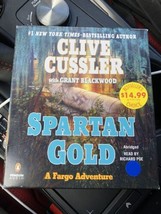 Spartan Gold by Clive Cussler and Grant Blackwood A Fargo Adventure CD A... - $15.61