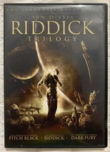 Riddick Trilogy (DVD, 2006, 2-Disc) Vin Diesel Karl Urban Katee Sackhoff FreeSH - £7.33 GBP