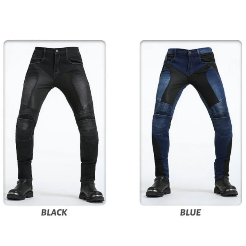 Loong Biker Male Motorcycle Riding Pants Female Locomotive Knight Summer Mesh - £77.14 GBP+