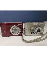 Nikon Coolpix Digital Cameras L20 L11 (Lot of 2)*FOR PARTS OR REPAIR* - £19.46 GBP