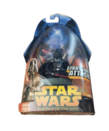 Star Wars Revenge Of The Sith Lightsabe Attack Darth Vader Action Figure - $5.88