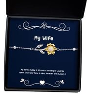 Motivational Wife, My Darling Hubby if Life was a Wedding it Would be Spent with - £39.03 GBP