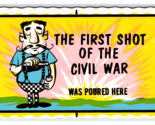 Fist Shot Di Guerra Civile Versato Centennial Giorno Glo Autoadesivi Ade... - £14.47 GBP