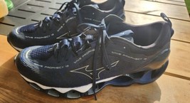 Men’s Mizuno Wave Prophecy 13 Navy/White Road Shoe, Size 14, J1GC2400-02 - £130.33 GBP