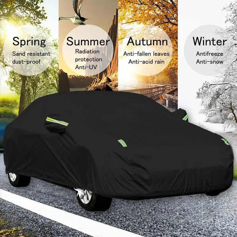 Car Cover Auto High Quality Waterproof Protective Cover Automobile Cover For All - £43.08 GBP+
