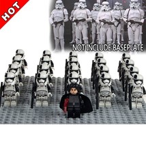 21pcs Star Wars The Last Jedi Minifigures Kylo Ren Commanded Stormtrooper Army - £25.91 GBP