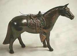 P. Di Napoil Bronze Color Pot Metal Horse Statue Art Sculpture Figurine Old MCM - £31.57 GBP