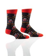 Tractor Motifs Men&#39;s Crew Socks Premium Yo Sox Brand Cotton Antimicrobi... - $13.44 CAD