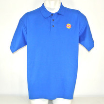 LAY&#39;S Frito Lay Potato Chips Employee Uniform Polo Shirt Blue Size L Lar... - $25.49