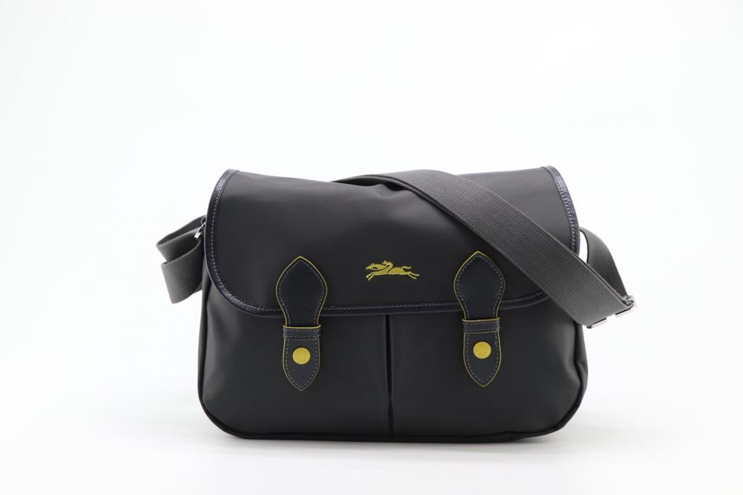Longchamp Le Pliage CLUB Crossbody Bag Satchel Adjustable Strap Gun Metal - $95.00