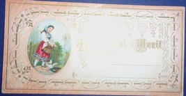Victorian Sample Merit Reward Card No. 16 E. F. Holbart &amp; Co Late 1800s - $94.99 MXN