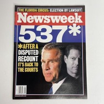 Newsweek Magazine 537* December 4 2000 George W. *&amp; Gore - $21.28