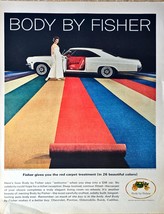 Body By Fisher Chevy Impala Sport Coupe 26 colors GM -1965 Vintage Print Ad - $184.50 MXN