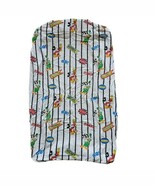 Vtg Disney Dundee Crib Sheet Fitted Mickey Mouse Car Racing Donald Duck USA - $811.72 MXN