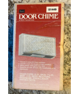 Mid Century Sears Door Chime  Cover Cream, Gold in Box Instructions NOS ... - $505.96 MXN