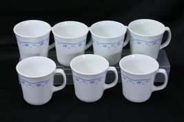 Corelle Morning Blue Cups Lot of 7 - £30.69 GBP