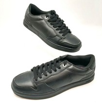 Levi&#39;s 516239A48 Evan Men&#39;s 10 M Black Leather Skate Shoes Comfortable Sneakers - £17.52 GBP