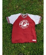 Mitchell &amp; Ness Philadelphia Phillies V Neck Jersey T Shirt XXL Slim Sma... - £22.15 GBP