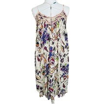 Free People Floral Slip-dress XS Cover Up - £31.55 GBP