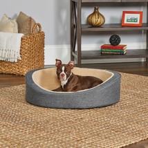Small QuietTime Deluxe Hudson Pet Bed- Gray - £116.80 GBP