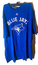 Majestic Athlétique Homme Toronto Bleu Jays Compteur Manches Courtes T-Shirt XL - £14.72 GBP