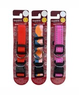 Large Dog Collar 1” - Fits 18-24” Neck Up To 90 Lbs - Pink Red Pattern -... - $13.85
