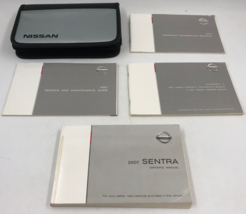 2007 Nissan Sentra Owners Manual Handbook Set with Case OEM C02B45026 - $15.29