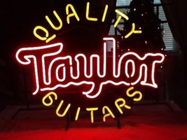 Taylor Quality Guitars Neon Sign 17"x17" - $139.00