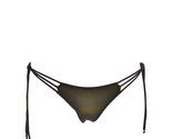 AGENT PROVOCATEUR Womens Bikini Bottoms Wrapped Strappy Black Size M - £78.08 GBP