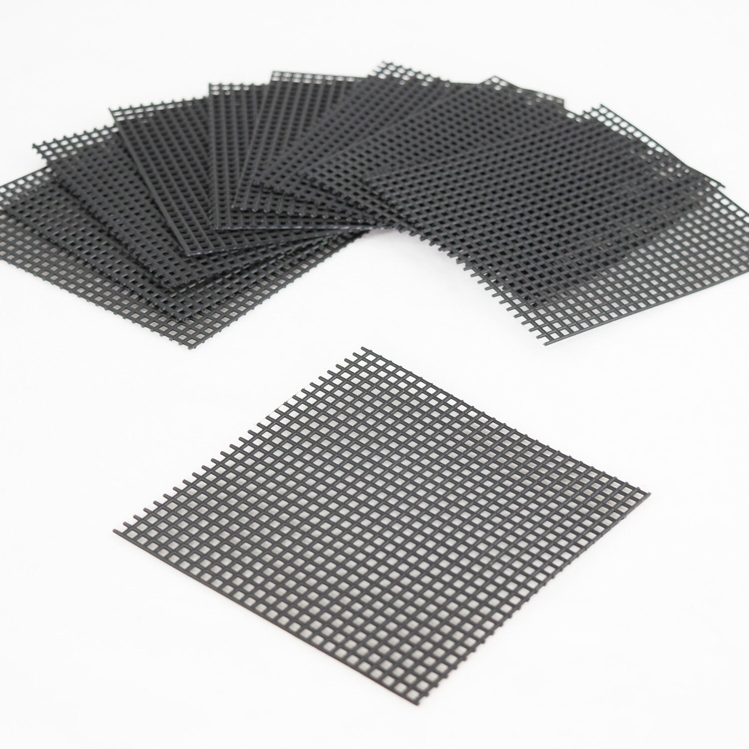 US Made 3&quot;x 3&quot; Plastic Drainage Mesh/Screen/Net for Potted Plants, Bonsa... - $8.99+