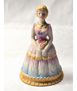 Vintage 1978 Porcelain 5.25&quot; Figurine Bell By C.M.I. Of Boston With CADM... - $438.90 MXN