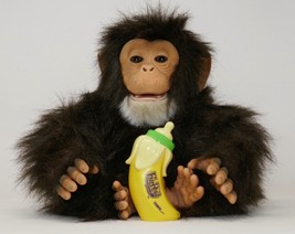 Hasbro 2005 FurReal Friends Cuddle Chimp Chimpanzee Monkey Interactive Plush - $74.24
