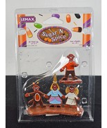 Lemax All Lined Up Set Sugar Spice Halloween Village Gingerbread FIgures... - $16.23 CAD