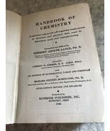 Lange&#39;s Handbook of Chemistry, 6th  Edition, 1946  HC NoDJ - $377.52 MXN