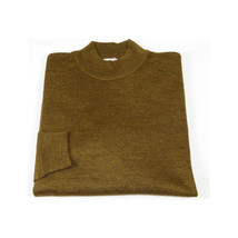 Men PRINCELY Soft Comfort Merinos Wool Sweater Knits Mock 1011-00 Mid Brown image 3